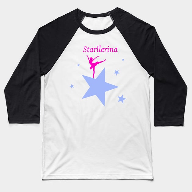 Star Ballerina - Starllerina Baseball T-Shirt by Artstastic